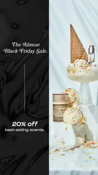 Snif Black Friday video ad: 20% off best-selling scents