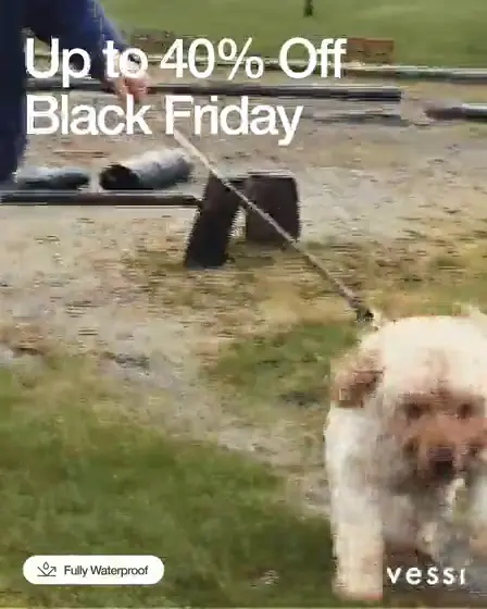 Vessi Black Friday video ad: Up to 40% Off