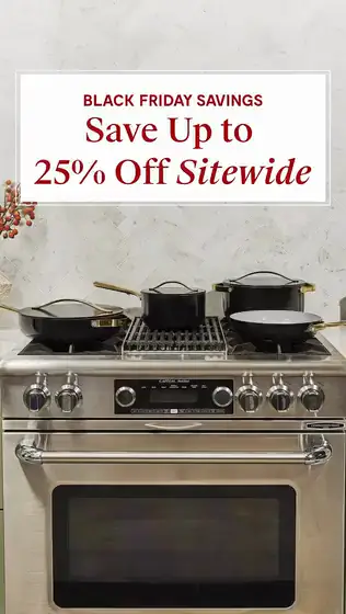 Caraway Black Friday video ad: Save Up to 25% Off Sitewide
